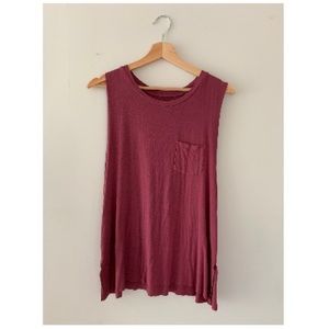 magenta soft muscle tank